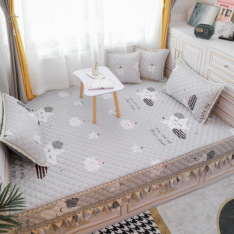 可定制榻榻米床罩防滑绗缝夹棉床单踏踏米专用床盖四季通用大炕单