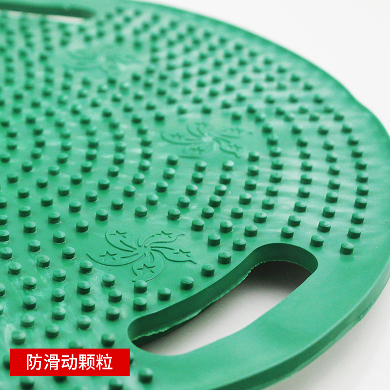 餐桌转盘轴承冷轧板软橡胶防滑耐用圆桌双面玻璃转盘底座