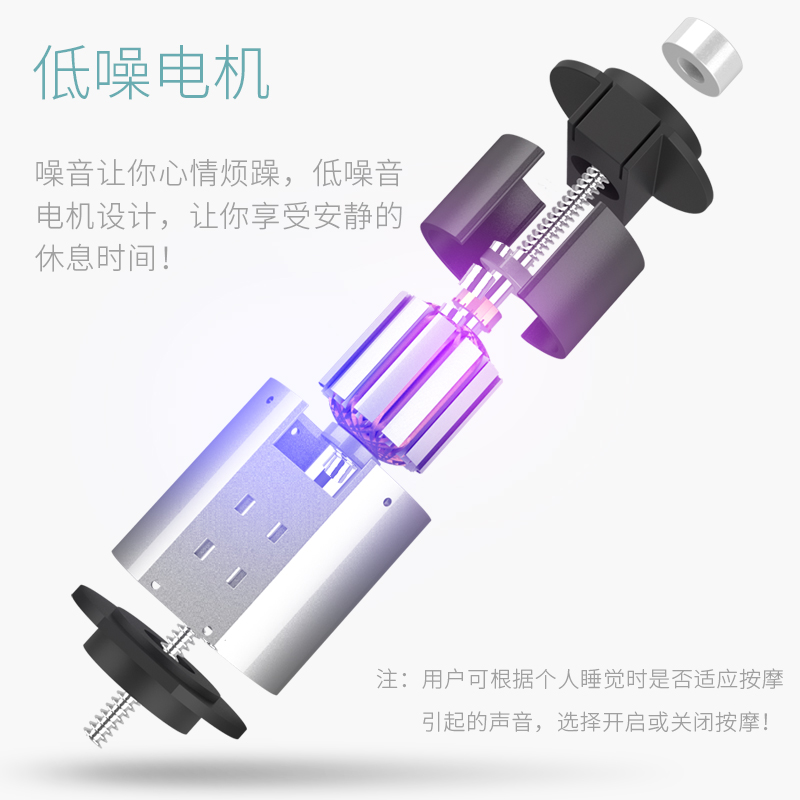 颈椎按摩仪护颈枕旅行坐车便携靠枕肩颈部按摩器办公午睡枕按摩枕