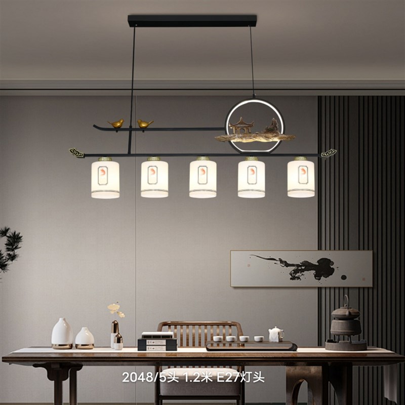 新款新中式吊灯禅意意境中国风吊灯茶室餐厅客厅阳台酒店前台吧台
