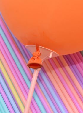 极速1050pcs 30cm Lnatex Balloon Stick Multicolor Plastic Bal