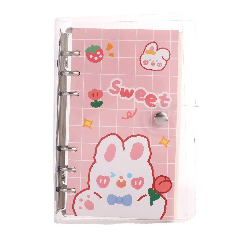 极速少女可爱手帐本高颜值女孩活页元气满满可拆卸V礼盒套组儿童