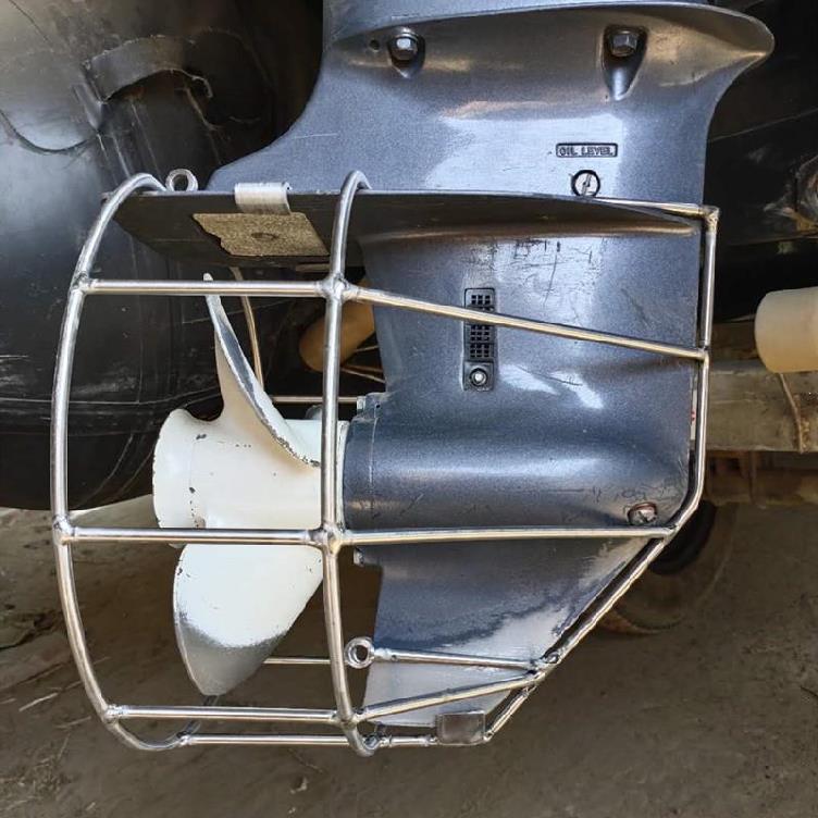 极速螺旋桨助推器推进器1q2马达罩F船用快艇橡皮艇壁挂冷气保护马