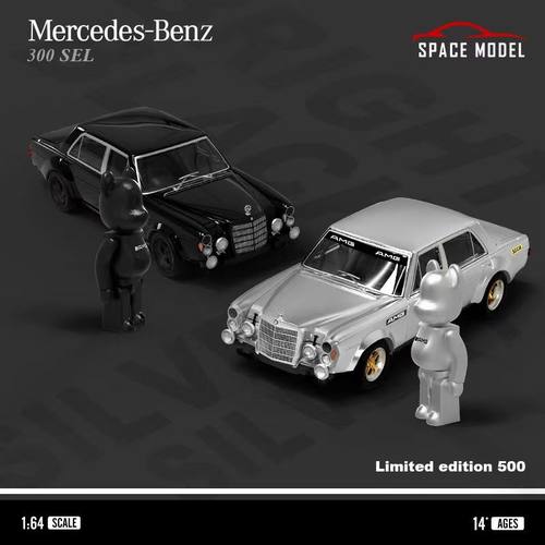 极速**Pre-Order**  SPACE MODEL 1:64 MB 300 SEPL 6.3 Black /