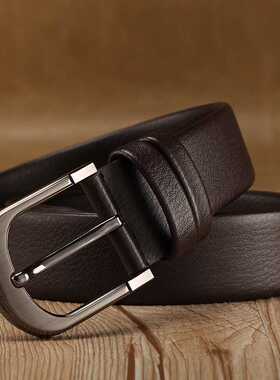 极速Fashion Business Men Belts Of LeatheKr Luxury Design Pin