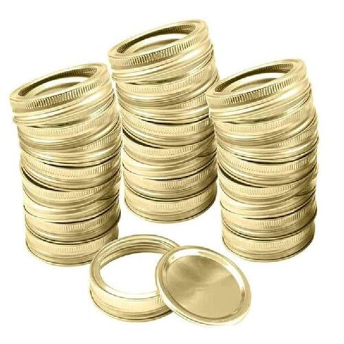 新品Widbe Mouth Mason Jar Lids,20 Pcs Canning Lids Wide