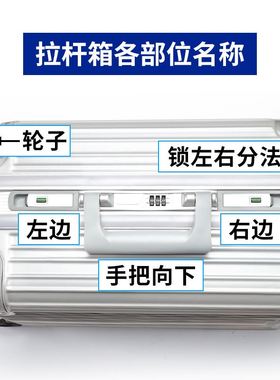 极速。Bb112-3-E通用行李箱锁扣配件通用密码锁密码箱锁旅行箱拉