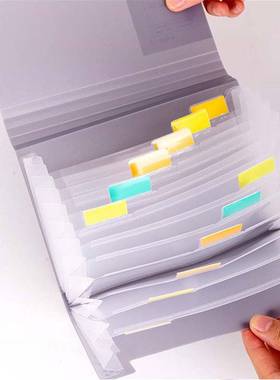 极速1pc Plastic A6 File Folder Document OrgOanizer Receipt F