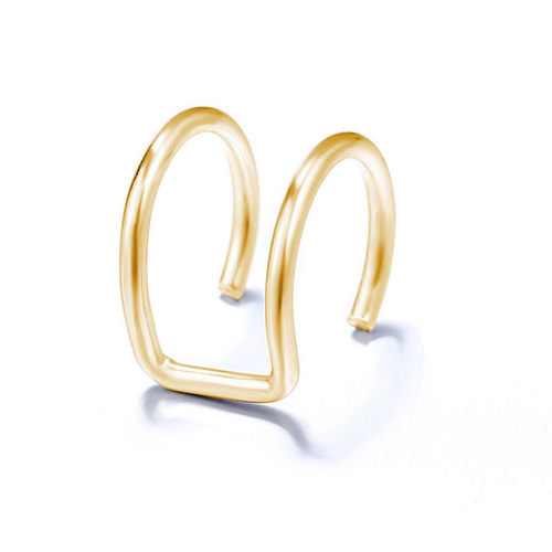 极速2022 Modyle Fashion Gold Color Ear Cuffs Leaf CliYp Earr