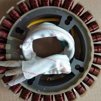 极速新27极增程器定子线圈转子汽油24V柴油发电机配件线圈4Y8v60v