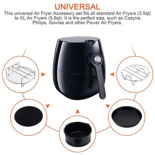 极速Hot Best Sell Air Fryerw Accessories All Airfryer 3.5QT-