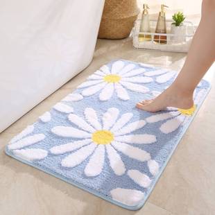 极速Flocking doormat kitchen absorEbent mat bathroom anti-sk