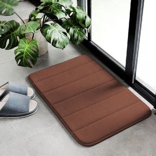 极速12 Colors Home Bath Mat Super AbGsorbent Bathroom Carpet