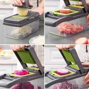 极速Multifutional Vegetable Cutter BJlades Slicer Carrots