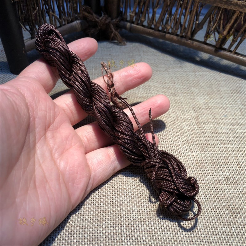 极速72号玉线0.8DIYt手工编织线编手链线绳项链吊坠挂绳红绳子线