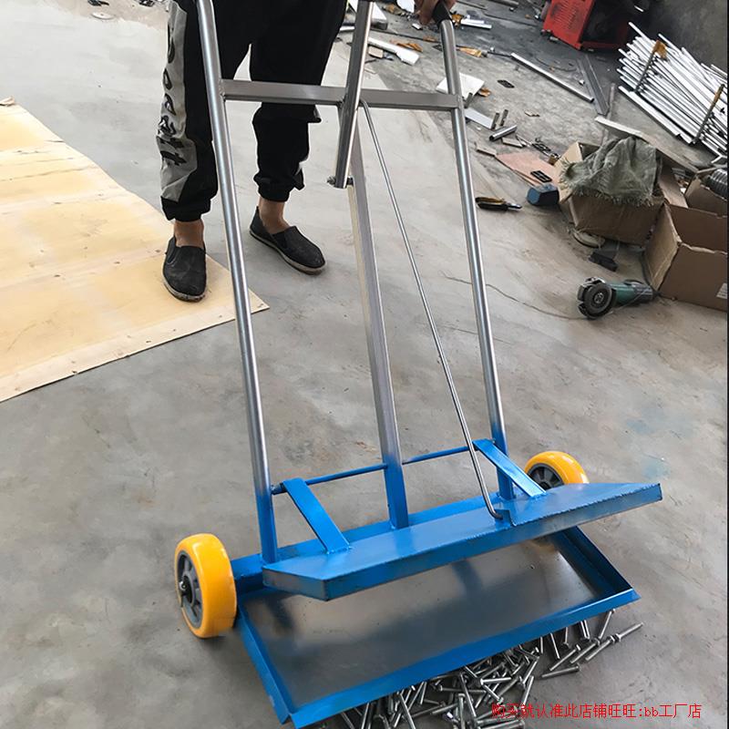 极速车间拾铁器手推式吸铁车x磁力钢丸铁屑清扫车地面除铁器强吸