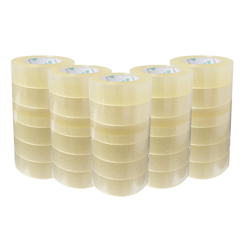 极速透明 胶带大卷封箱带4.5cm宽 6.0cm快递打包封V口胶纸胶布整