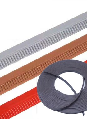 极速门帘密封条磁吸空调软包边条灰色棕色红色自吸强X力软性黑色