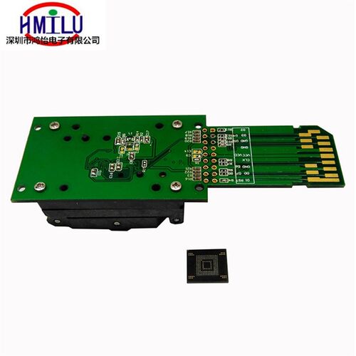 新品eMMC169/153转SD测试座烧录写座子 编程老化座S ICsocket