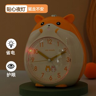 极速闹钟高中生专用高颜值女生儿童女F孩可爱桌面时钟闹铃起床神