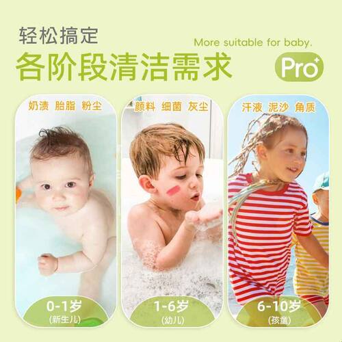 搓澡海绵儿童无痛洗澡巾婴儿沐浴擦不伤皮肤宝宝后背搓灰搓泥神器