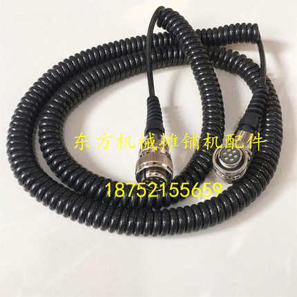 摊铺机找平仪线 找平仪线 找平仪器线7芯/10芯连接线 电脑线 配件