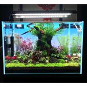 答答新款 高亮rgbw背景灯鱼缸背景灯板草缸手机控制定时LED发光板