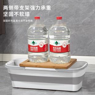 可折叠拖把桶长方形拖地桶家用洗托把盆拖布桶洗衣大桶手提塑料桶