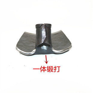 木柄锄头农具种菜除草翻地开山长木柄农用工具大口锻打大号宽锄头