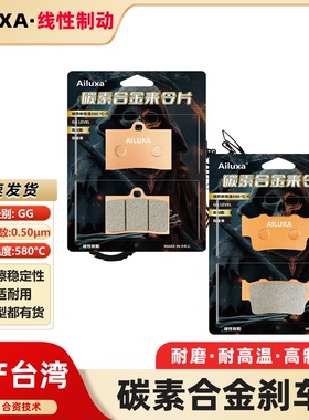 适用高金STORR500 GK500-C铁甲蛹期后刹车片碟刹车皮领先版尊享版