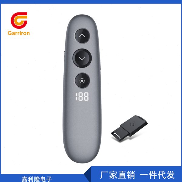 可充电数码器 聚光灯0H1飞鼠简报电子放大镜激光0带教鞭PPT翻页笔