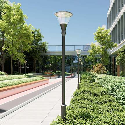 户外简约轻奢户外灯防水庭院灯LED园林景观灯小区花园别墅公园