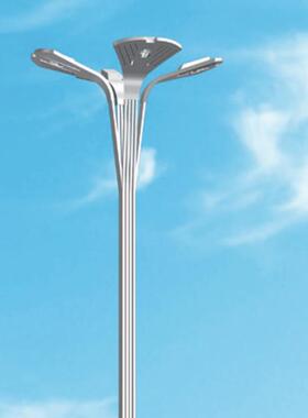 市电路灯道路照明LED路灯6米8米双臂双头景观灯新农村LED路灯