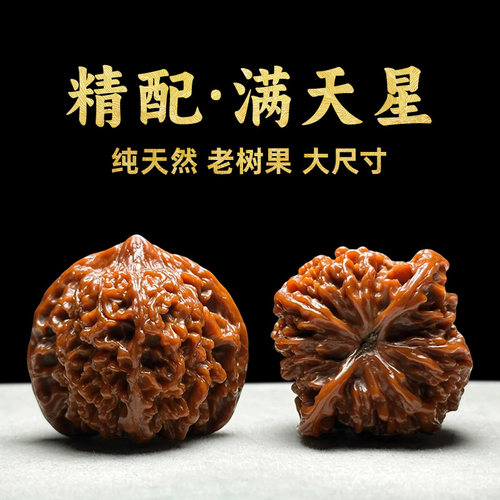【精品】满天星狮子头文玩核桃