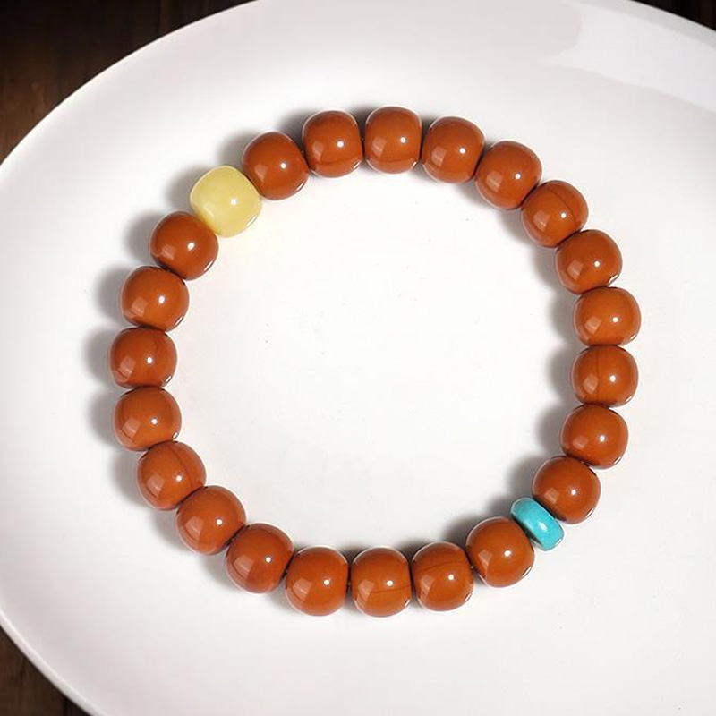 【精品】天然猴头手串生日礼物男