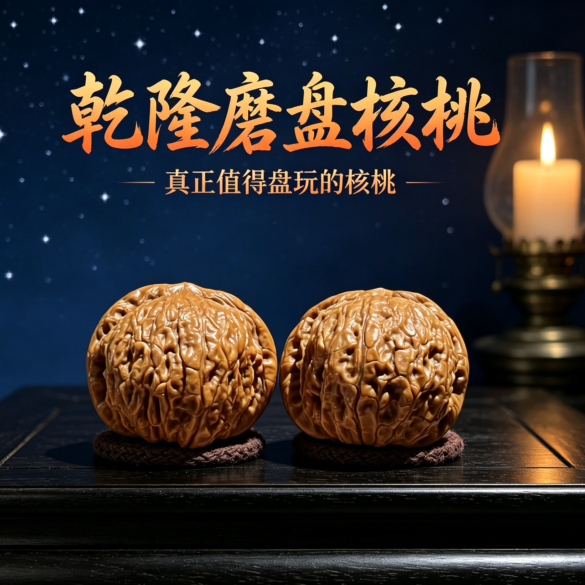 山中玉乾隆磨盘核桃精品文玩核桃高油高密高质量盘玩收藏级手把件
