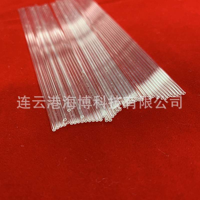 现货1.5-10mm石英毛细管 透明高纯石英玻璃管 耐高温管式炉石英管