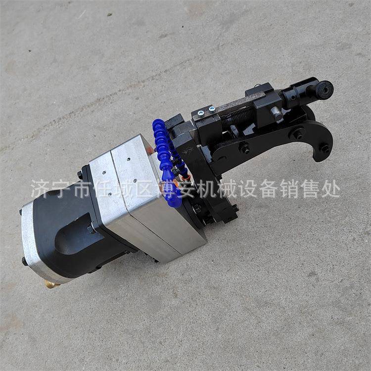 手持气动煤矿钢轨钻孔机供应加强款无火花轨道钻井下用打孔机