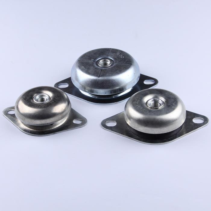 柴油发电机组抗压镀铬橡胶减震垫脚垫ZYM系列ZYM-2000KG防震垫