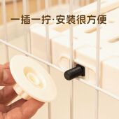 拉士格猫笼通用款 加宽伸缩平台宠物笼别墅隔板二层改造配件可调节