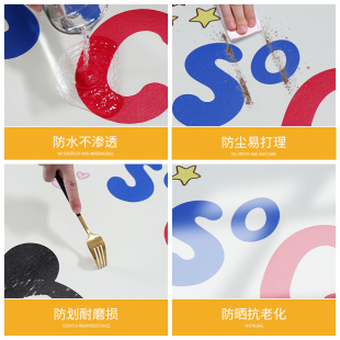 柜防脏垫子台面防水防油免洗茶几桌布电视柜桌垫皮革盖布垫 门口鞋