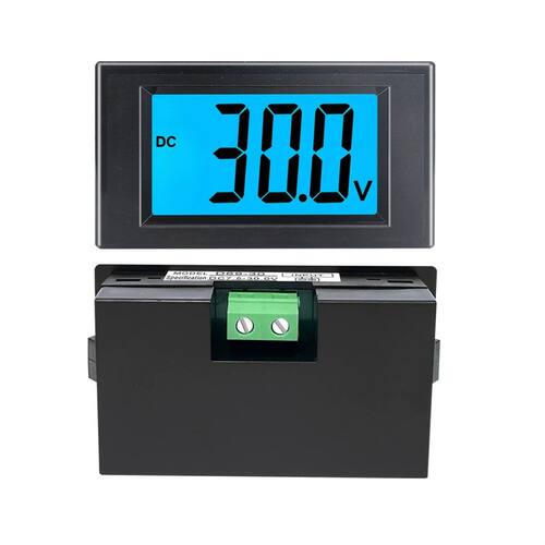 温州制造液晶数显电压表 支援DC12V至DC100V测量模组
