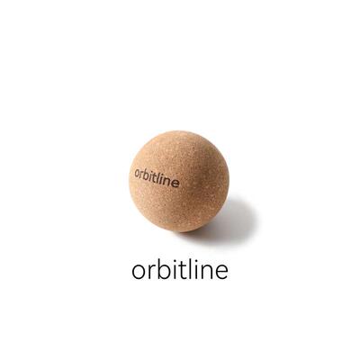 orbitline 软木筋膜球花生球按摩球足底肌肉放松小巧轨迹线范李猿