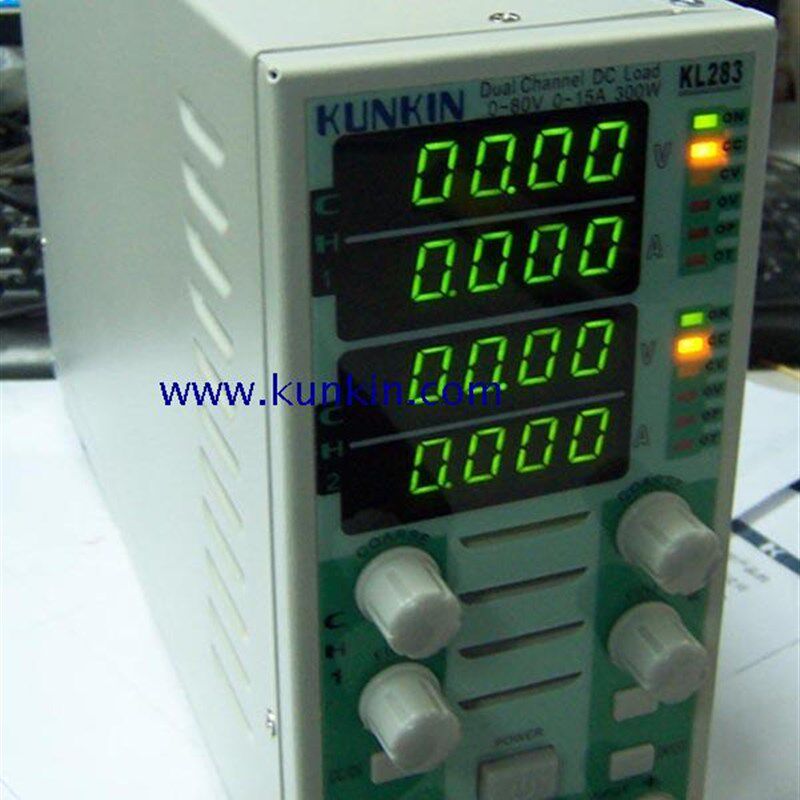 广勤KL283/KL284A双通道直流电子负载仪可程式设计直流电子负载仪