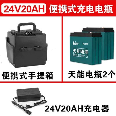 充电水泵便携式户外浇菜水泵12v24v小型家用农用电瓶充.电式抽水