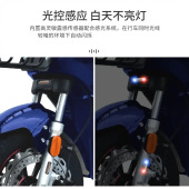 太阳能汽车防追尾爆闪灯免接线电动摩托货车强光警示刹车飞机尾灯