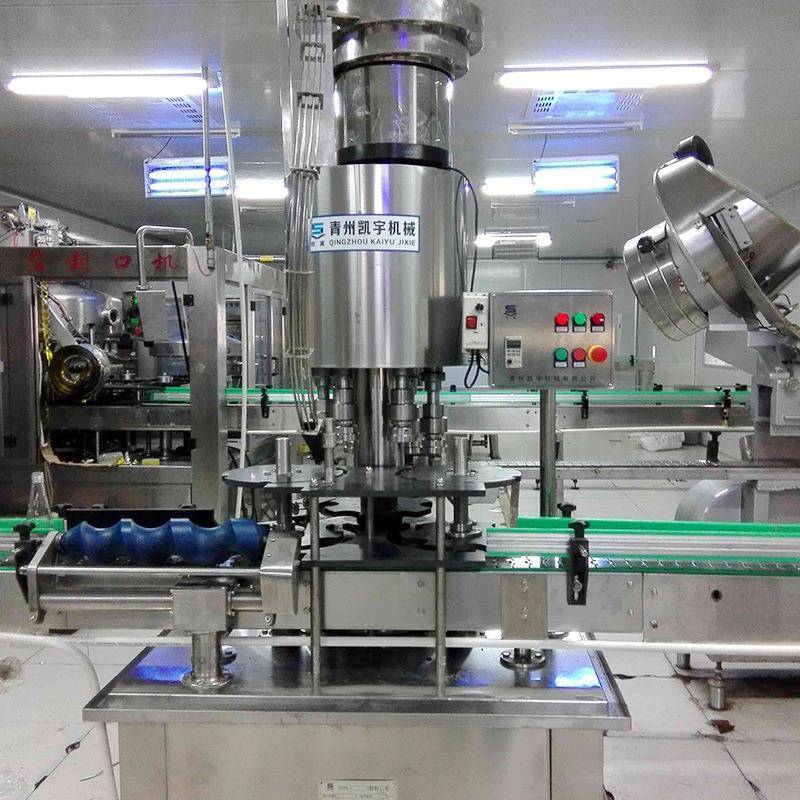 全自动螺纹轧盖机保健品酒瓶子螺纹封盖机口服液封口机高效