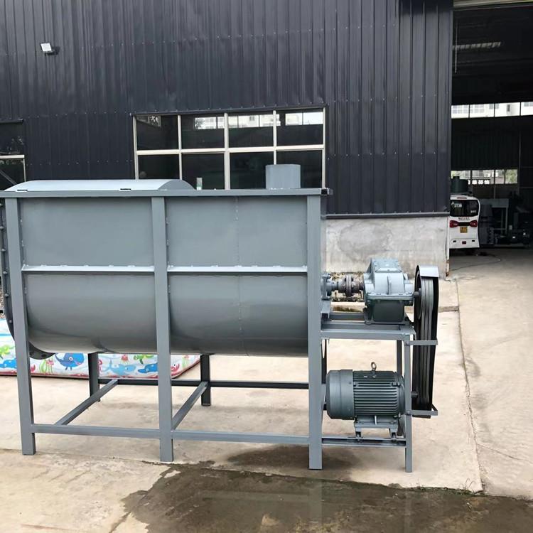 医药食品化工粉体搅拌机卧式饲料搅拌机柴油款多功能搅拌机