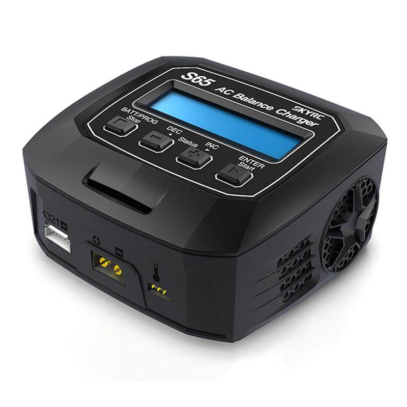 SKYRCS65车模多功能航模2S3S4S锂电平衡充电器内置电源