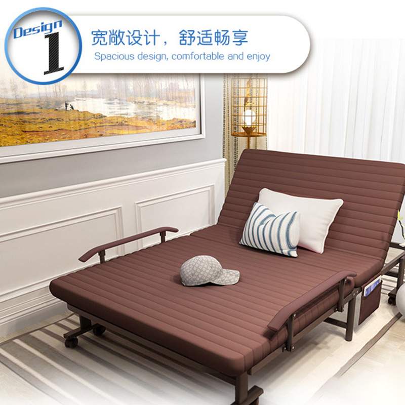 折叠床简易时尚经济型棉质单人午睡床办公室午休收纳床家用陪护床